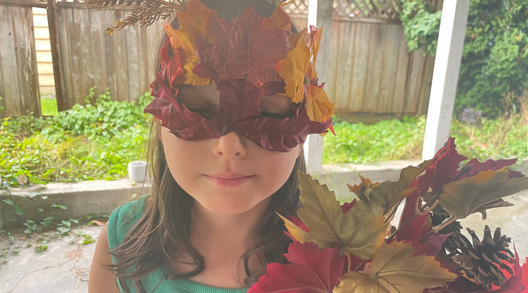 How to Create Halloween Masks with Nature