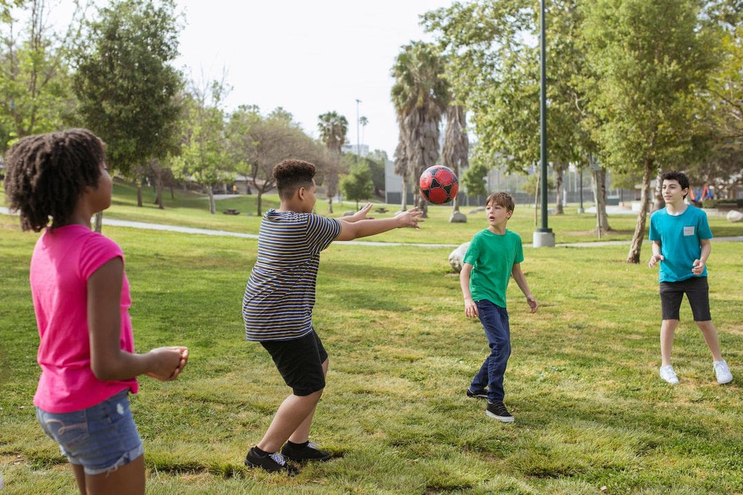 kids playing outdoors