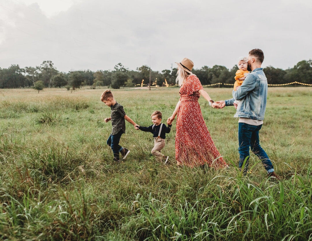 Children Playing Outdoors