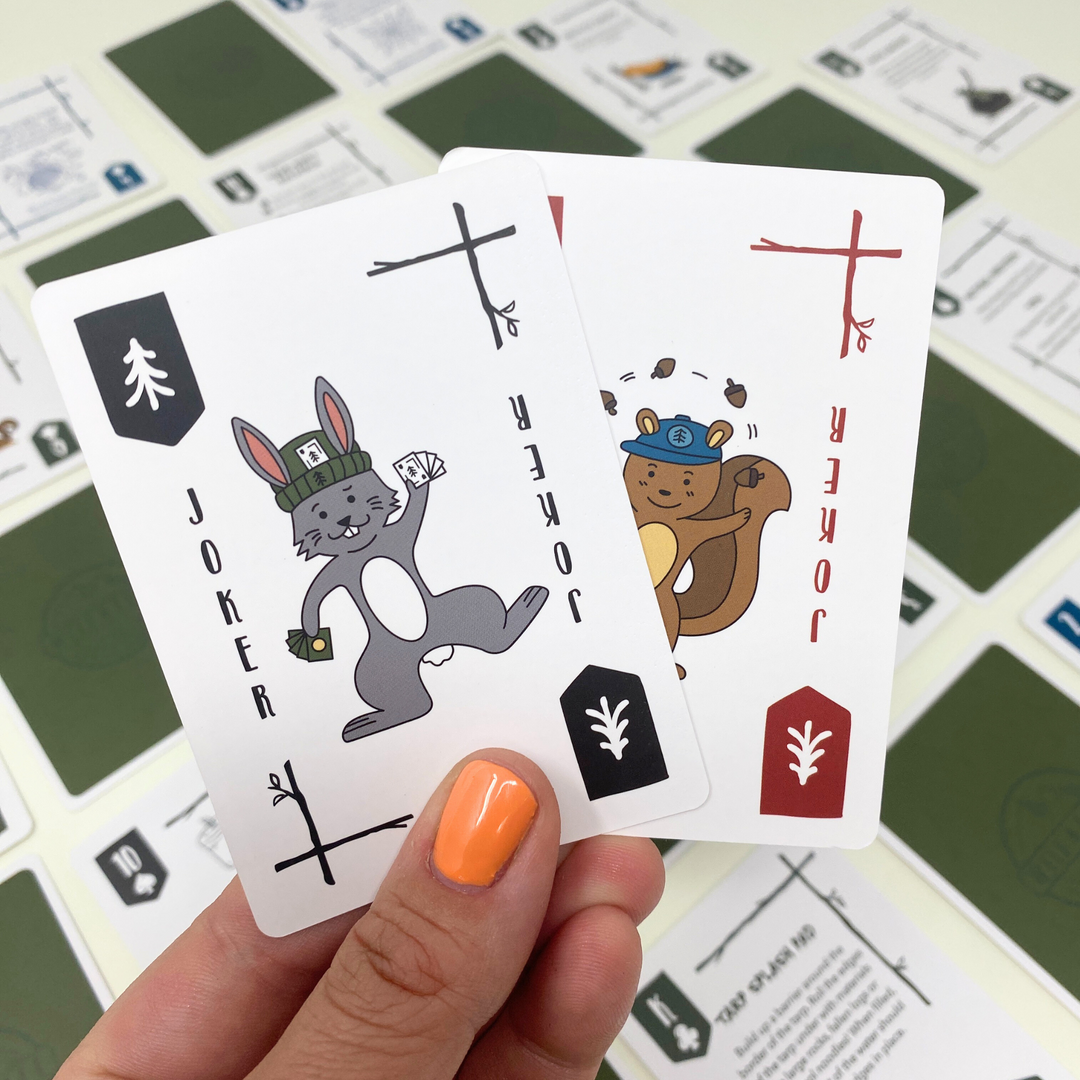 "Take Cover" 4 in 1 Card Game