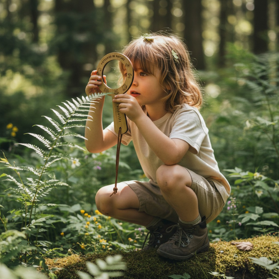 EYE SPY Eco-Bamboo 5x Magnifying Glass