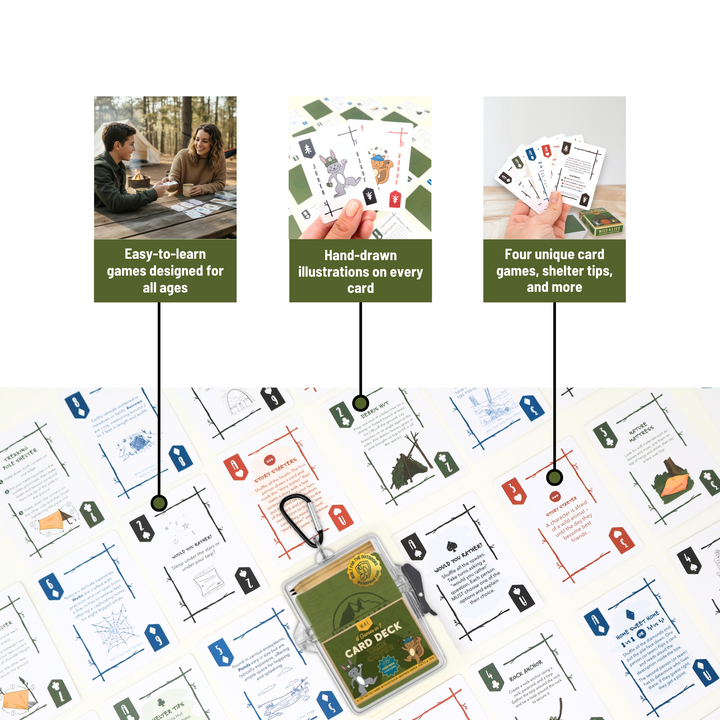 Take Cover 4 in 1 Card Deck