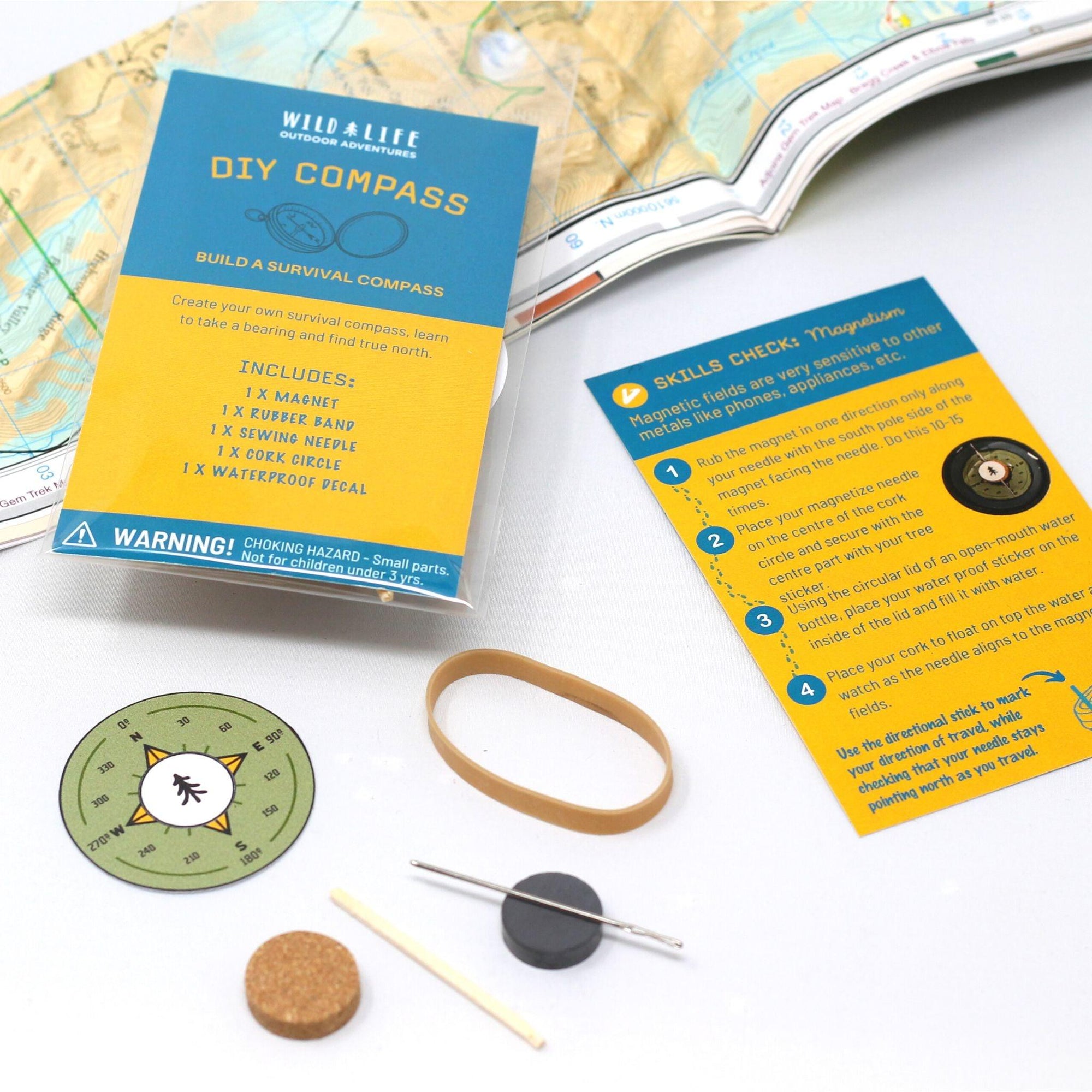 DIY Compass Kit - Wild | Life Outdoor Adventures