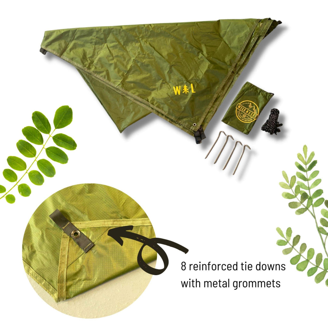 "Take Cover" Nylon Waterproof Tarp - Wild | Life Outdoor Adventures