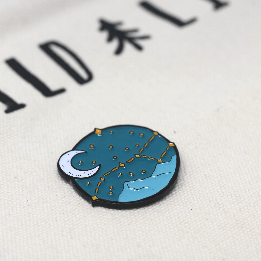 Night Sky Star Constellation Enamel Pin - Wild | Life Outdoor Adventures